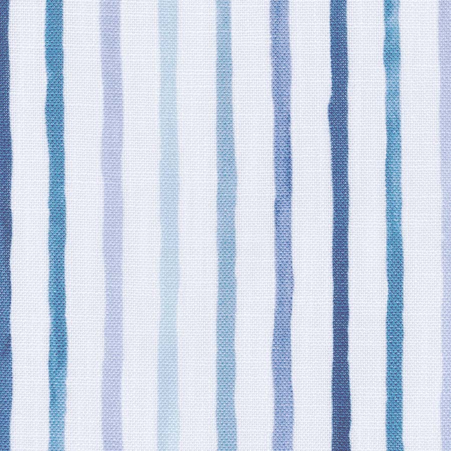 Blue Multi Painted Stripes