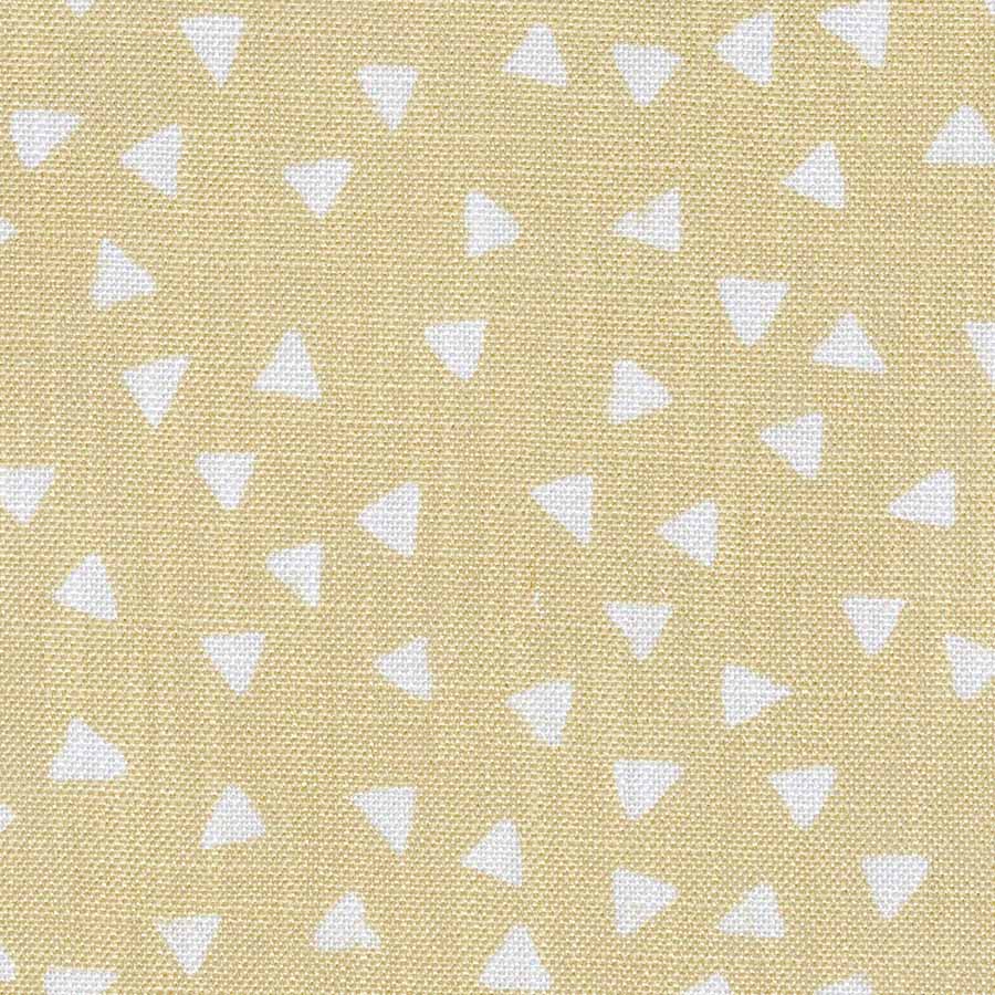 Mustard Tilted Triangles