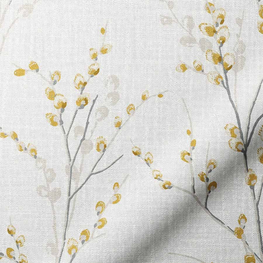 Pussy Willow Ochre Yellow