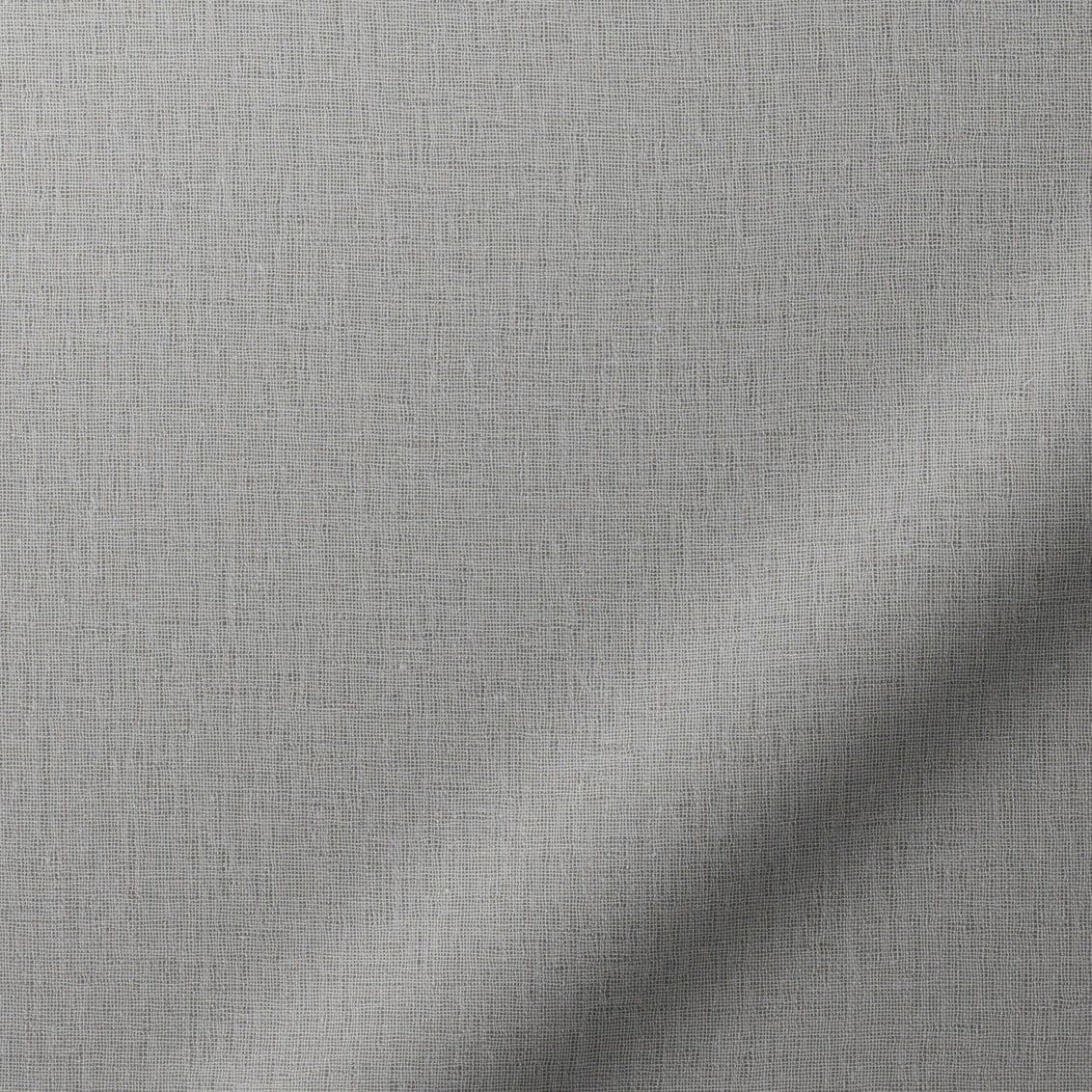 Sheer Light Gray Crepe
