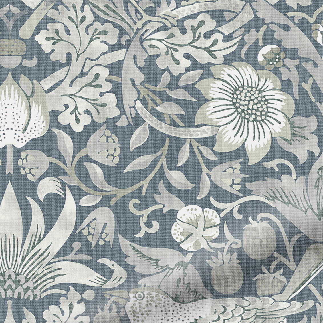 Strawberry Thief Manor Gray