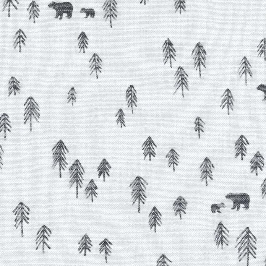 Woodland Traveler Charcoal Bears