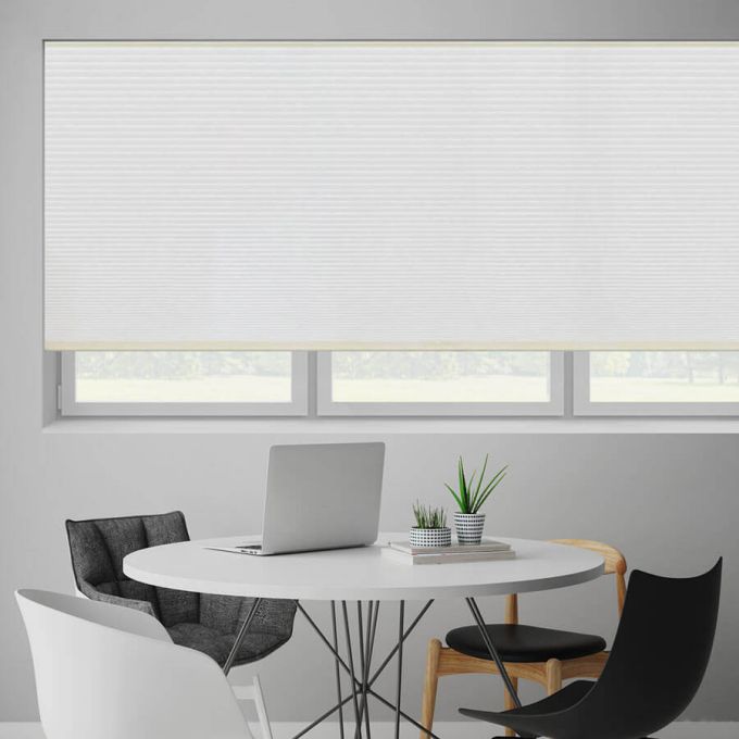 1/2" Double Cell Value Blackout Honeycomb Shades 5562