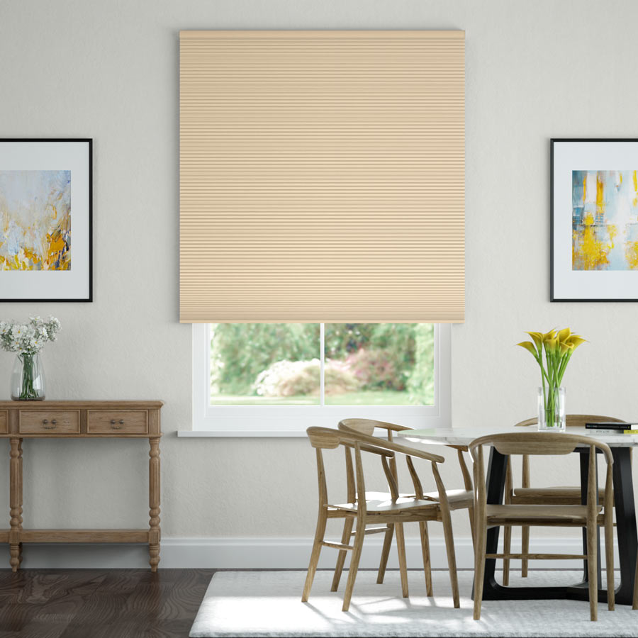 1/2" Double Cell Value Plus Blackout Honeycomb Shades 9413