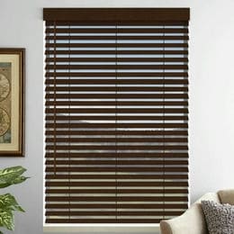 2" Premium Faux Wood Blinds - Tilt Only