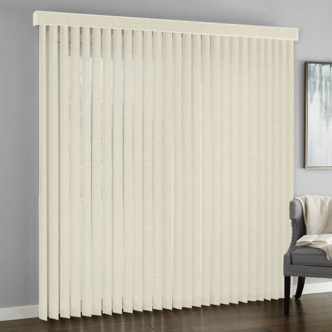 3 1/2" Designer Fabric Vertical Blinds