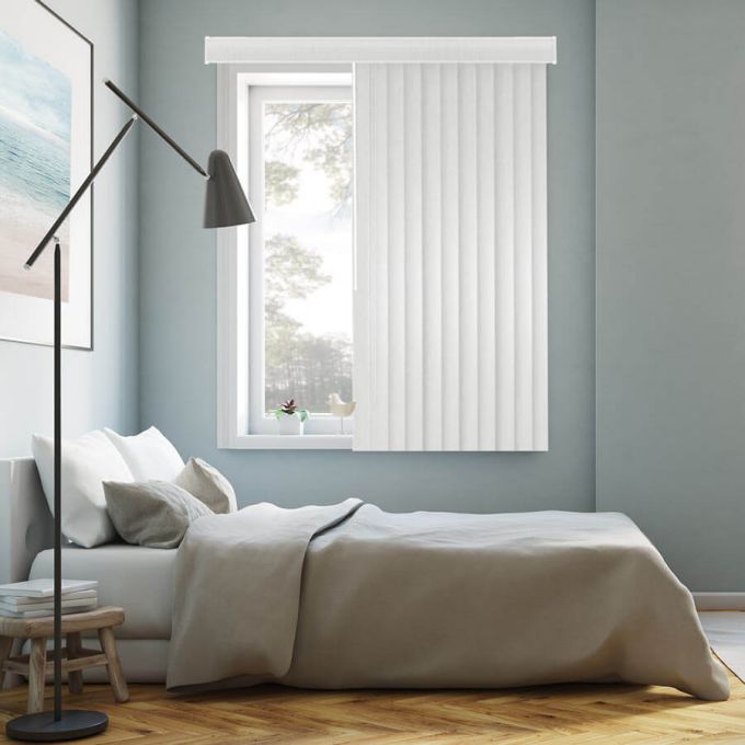 3 1/2" Premium Faux Wood Vertical Blinds 4848
