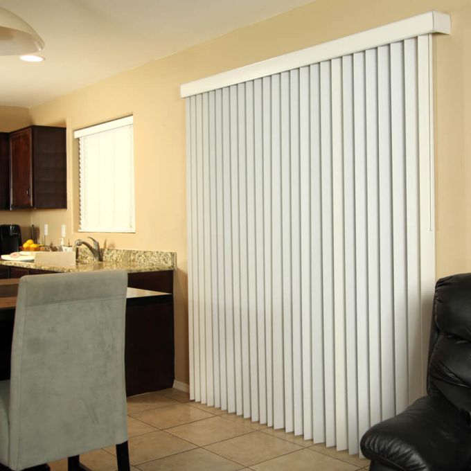 3 1/2" Premium Faux Wood Vertical Blinds 4849