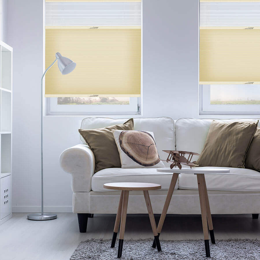 3/4" Single Cell Value Plus Light Filtering Honeycomb Shades 9182
