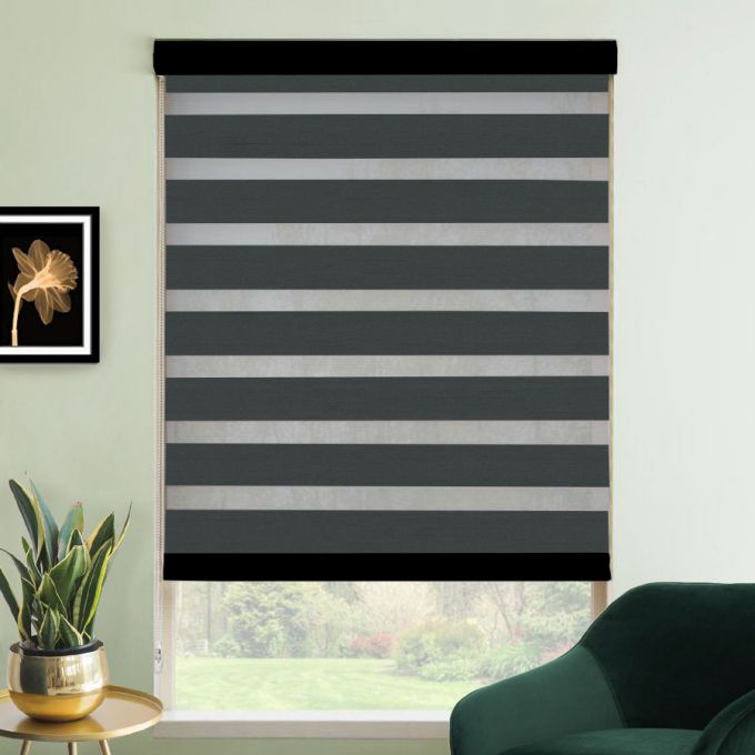 Premium Room Darkening Zebra Blinds