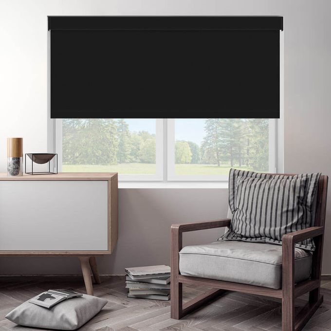 Premium Blackout Fabric Roller Shades 4203