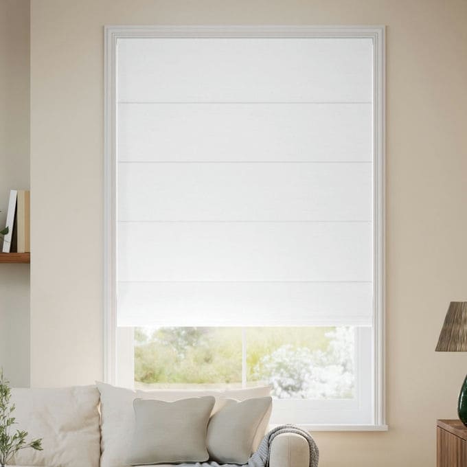 Delicate Roman Shades