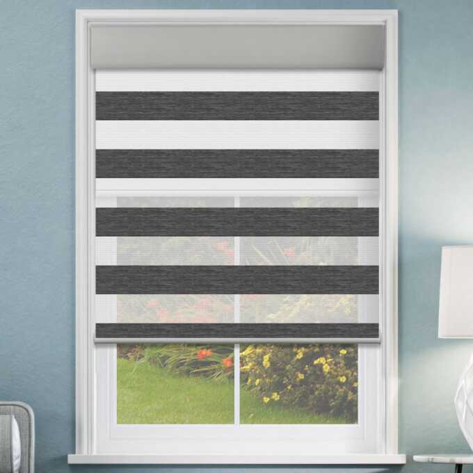 Designer Double Zebra/Roller Shades