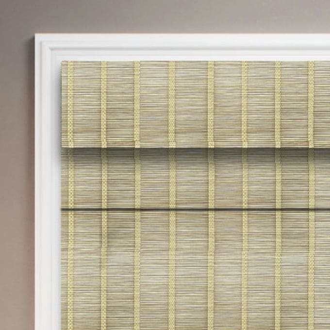 Designer Faux Woven Wood/Bamboo Shades 10715