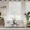 Designer Faux Woven Wood Roller Shades 10821 Thumbnail