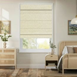 Designer Luxe Blackout Roman Shades