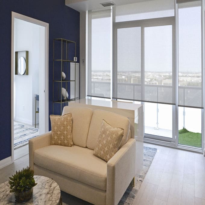 Designer Luxe Solar Shades 10097