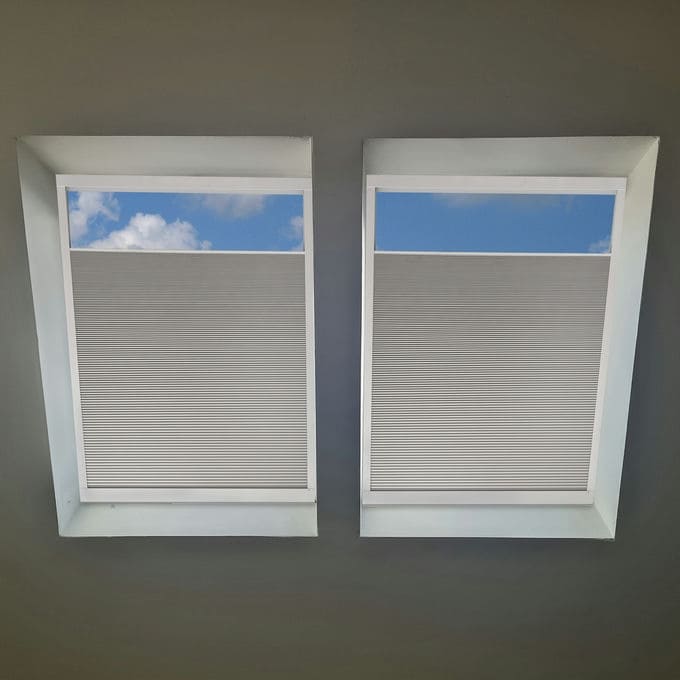 Motorized Blackout Skylight Shades 11080
