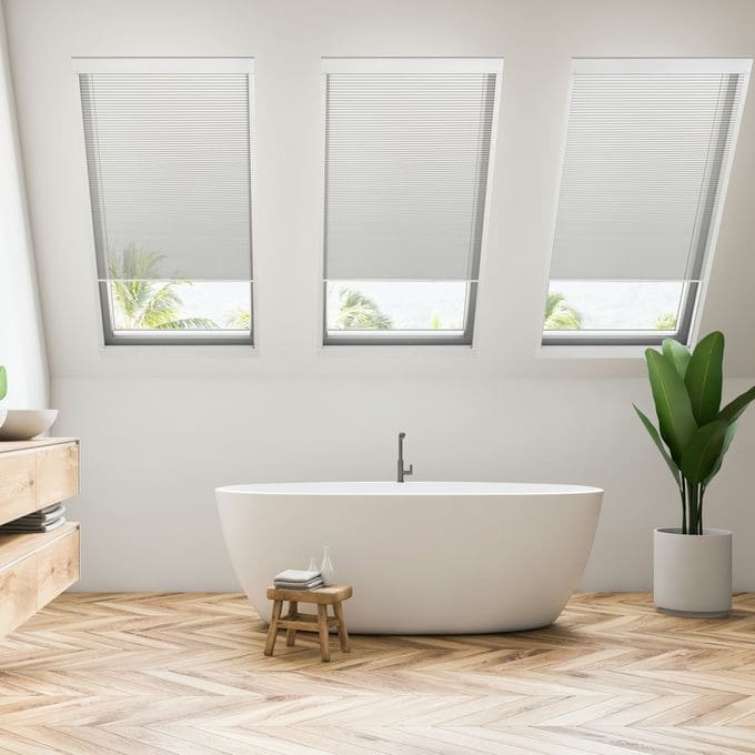 Motorized Light Filtering Skylight Shades 11070