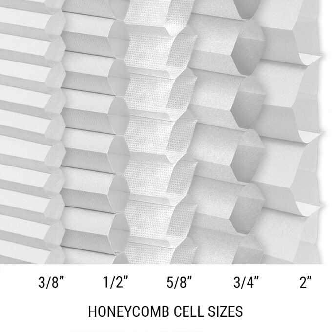 Select Two Fabric Top-Down Bottom-Up Light Filtering Cellular Shades 9201