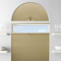 Single Cell Blackout Arch Window Shades
