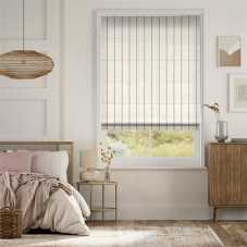 Striped Roman Shades