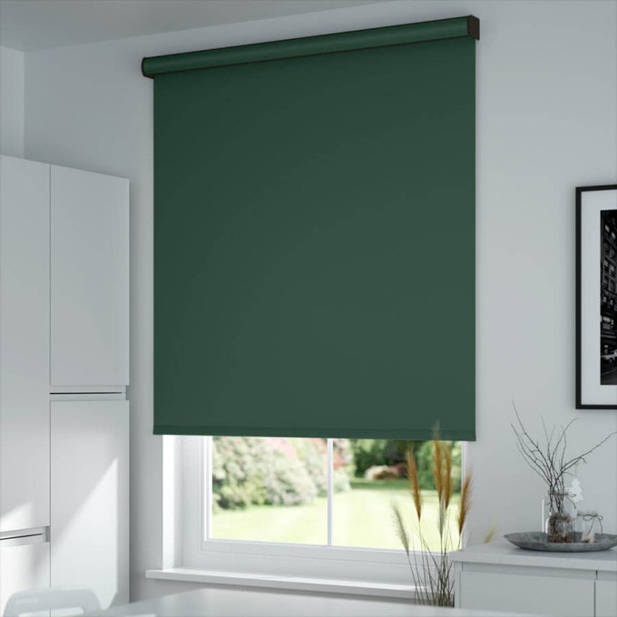 Super Value Vinyl Blackout Roller Shades 5535
