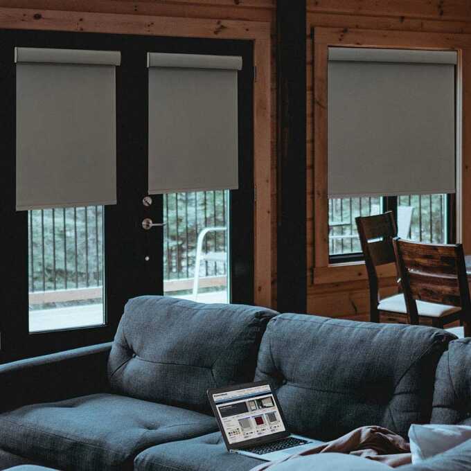 Value Blackout Fabric Roller Shades 9030