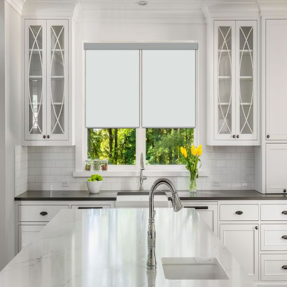 Value Vinyl Blackout Roller Shades 5880