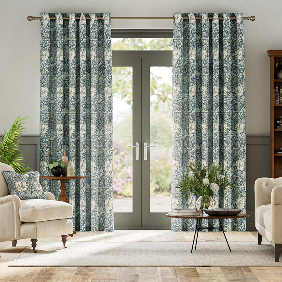 William Morris Drapes/Curtains 9752