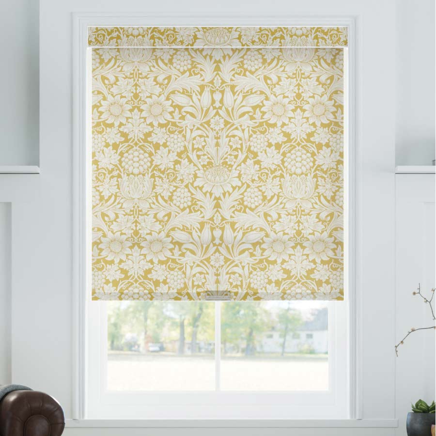 William Morris Light Filtering Roller Shades 9754