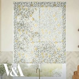 William Morris Solar Roller Shades