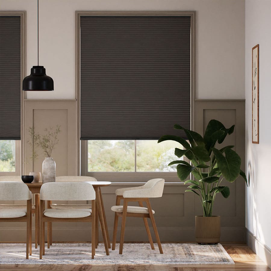 1/2" Double Cell Value Blackout Honeycomb Shades 1125