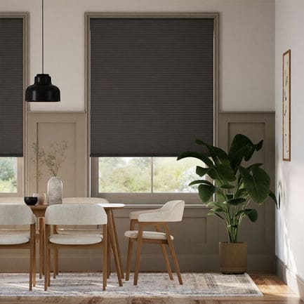 1/2" Double Cell Value Blackout Honeycomb Shades