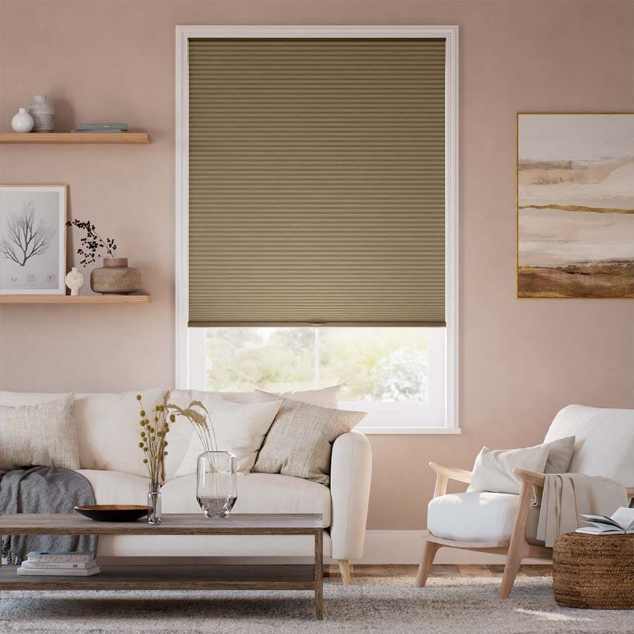 1/2" Double Cell Value Blackout Honeycomb Shades 1125