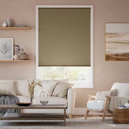 1/2" Double Cell Value Blackout Honeycomb Shades