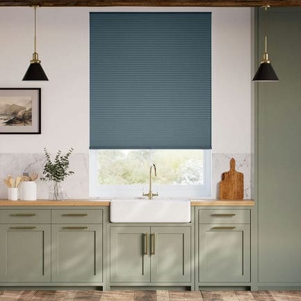 1/2" Double Cell Value Blackout Honeycomb Shades
