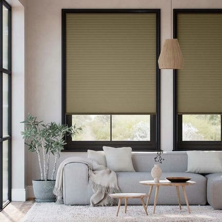 1/2" Double Cell Value Blackout Honeycomb Shades