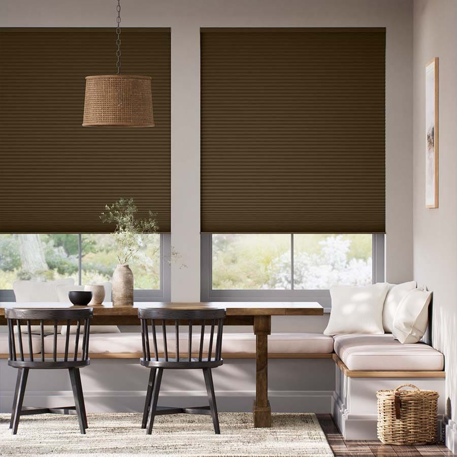 1/2" Double Cell Value Plus Blackout Honeycomb Shades 1114