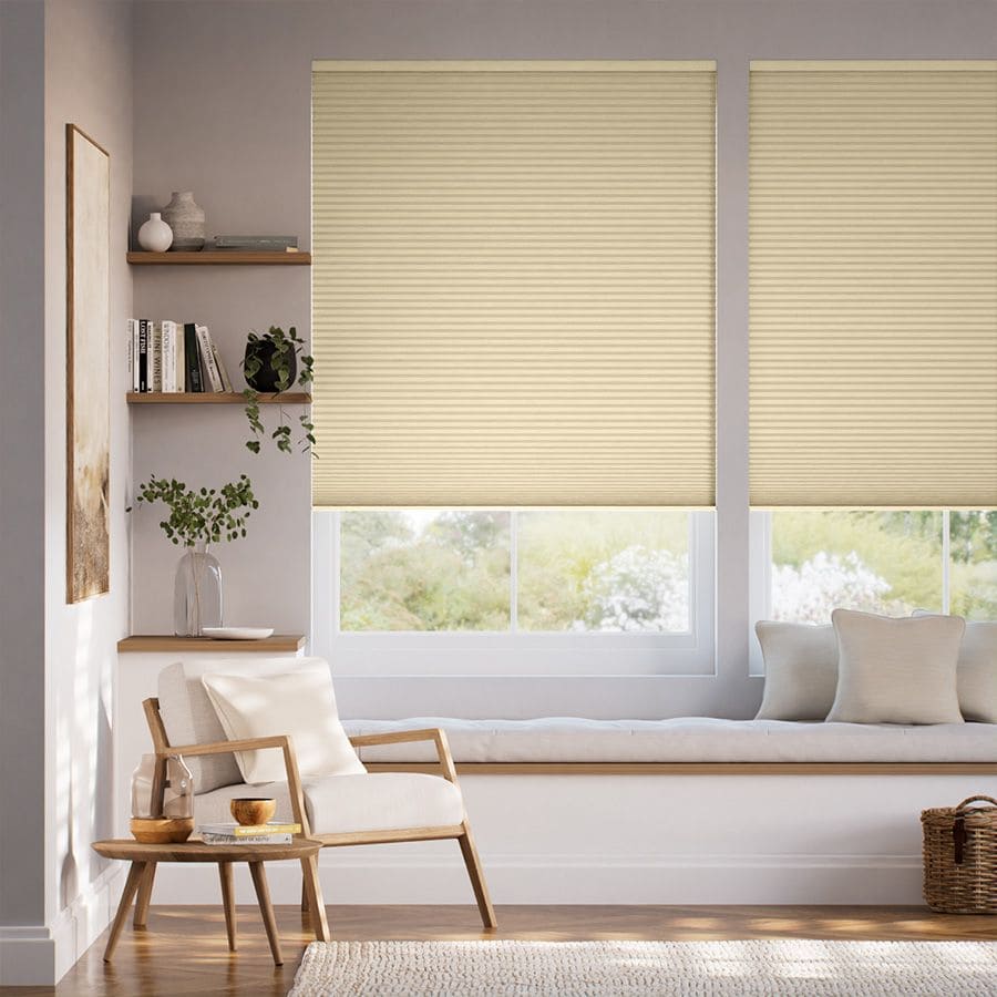 1/2" Double Cell Value Plus Blackout Honeycomb Shades 1114