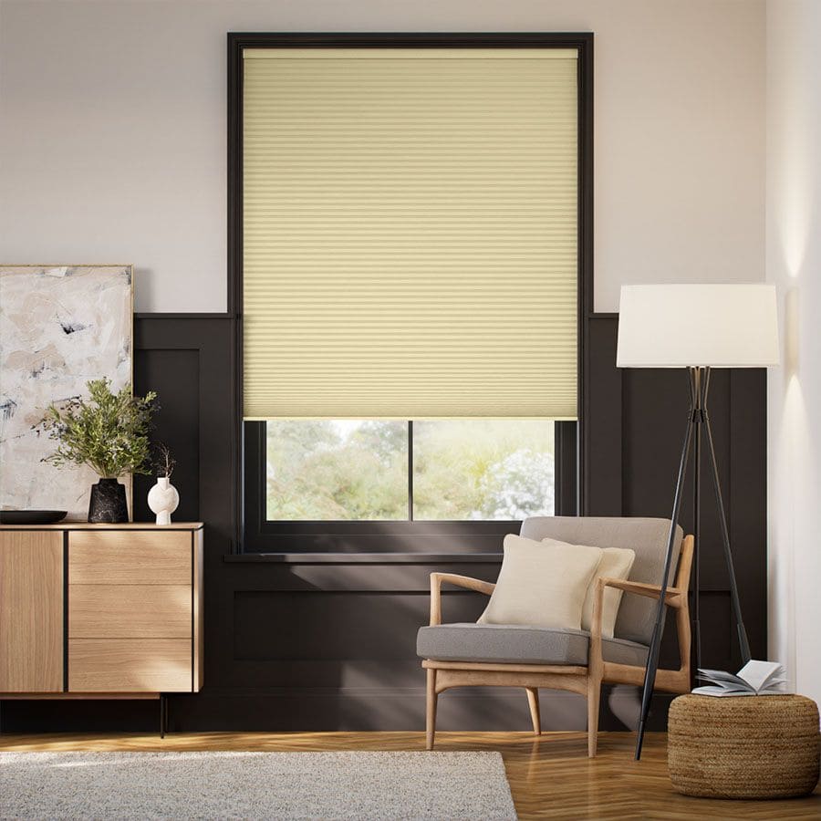 1/2" Double Cell Value Plus Blackout Honeycomb Shades 1114