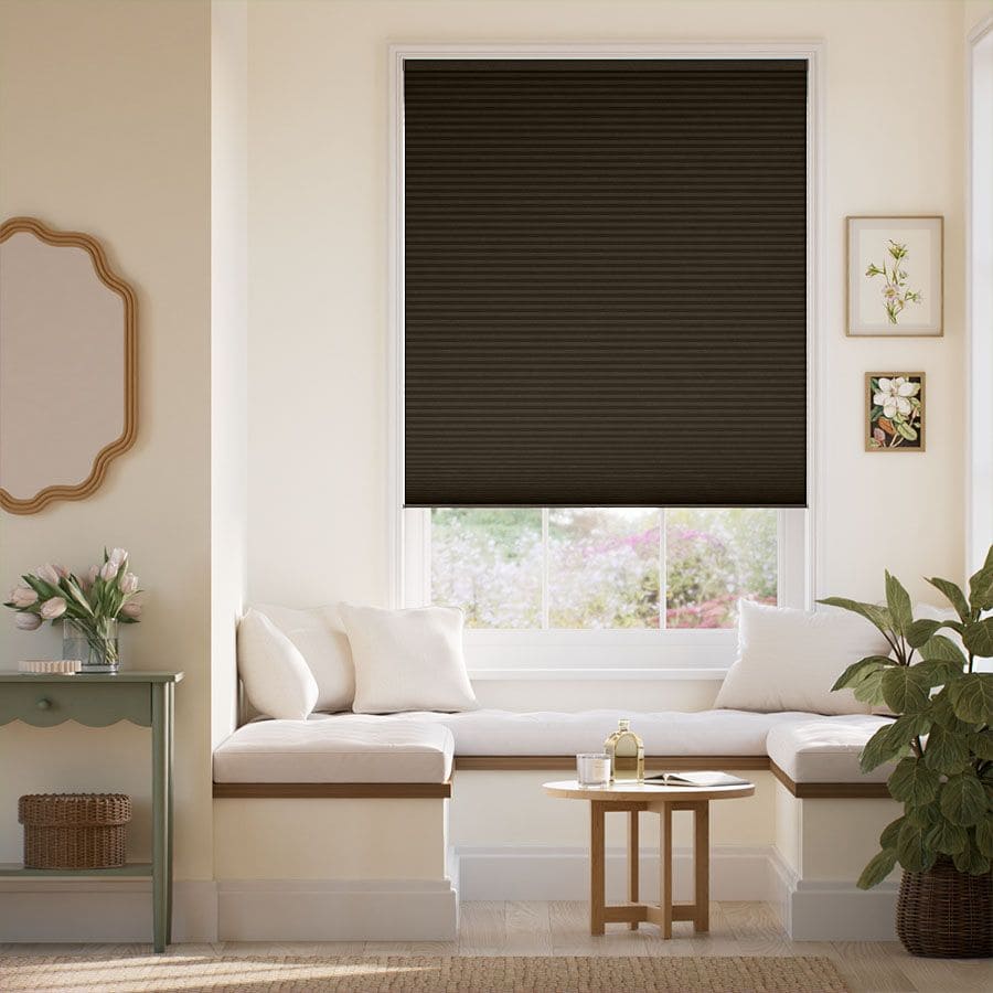 1/2" Double Cell Value Plus Blackout Honeycomb Shades 1114
