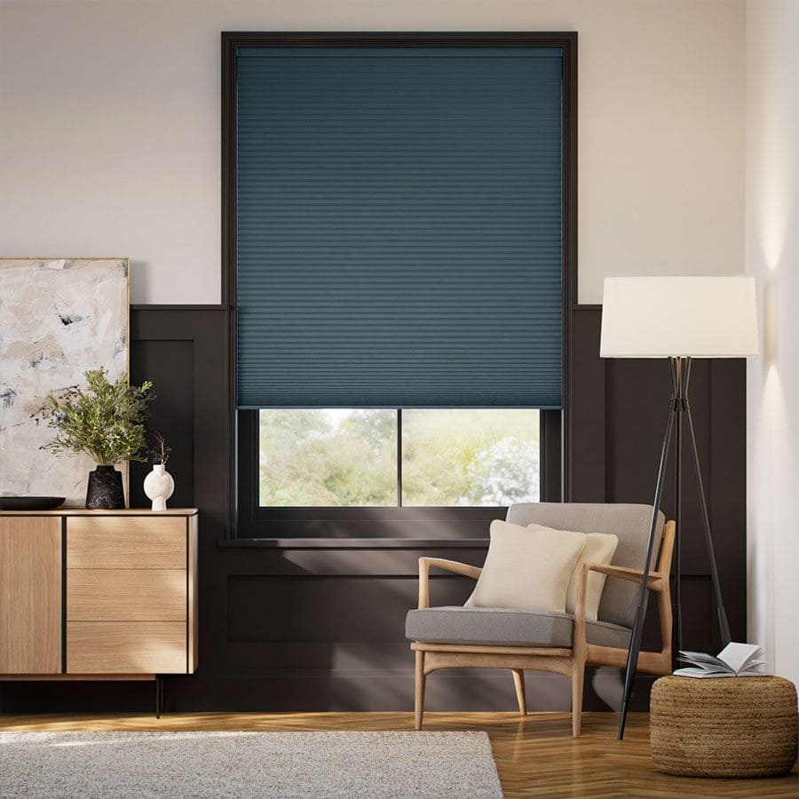1/2" Double Cell Value Plus Blackout Honeycomb Shades 1114