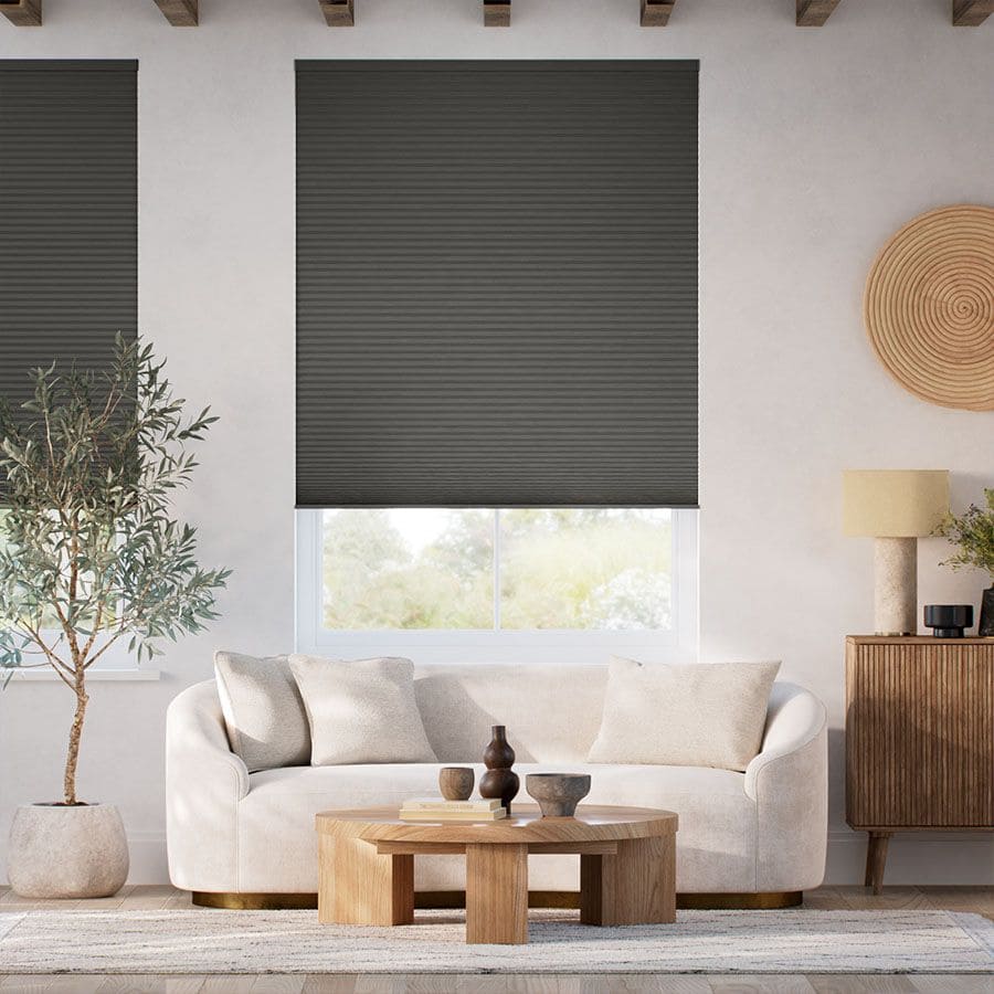 1/2" Double Cell Value Plus Blackout Honeycomb Shades 1114