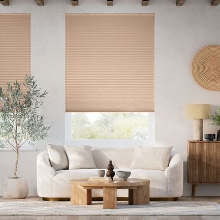 1/2" Double Cell Value Plus Blackout Honeycomb Shades