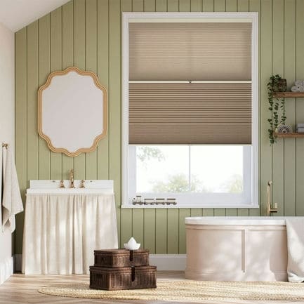 1/2" Single Cell Day/Night Honeycomb Shades