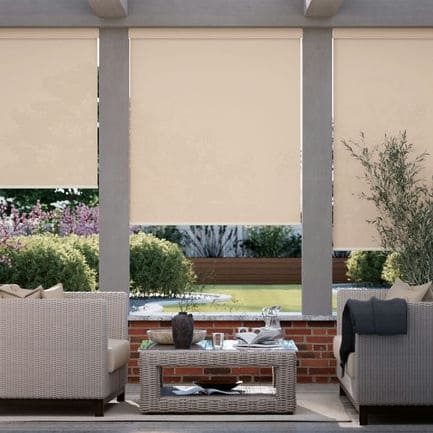 1% SheerWeave Value Outdoor Solar Roller Shades