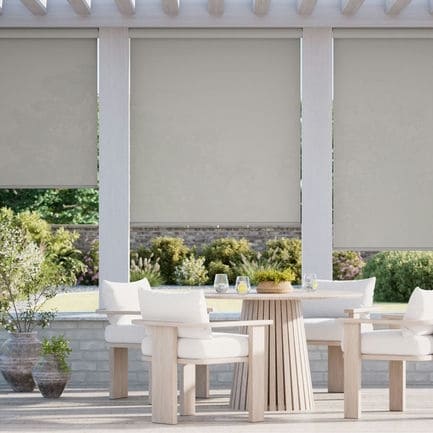 1% SheerWeave Value Outdoor Solar Roller Shades