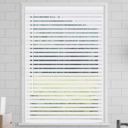 2 1/2" Designer Faux Wood Blinds