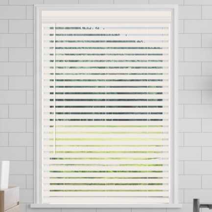 2 1/2" Designer Faux Wood Blinds